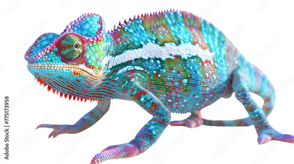 Fototapeta premium chameleon Change colors as you wish