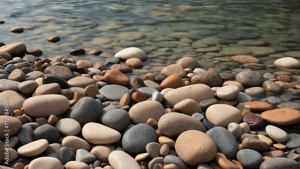 stones on the beach