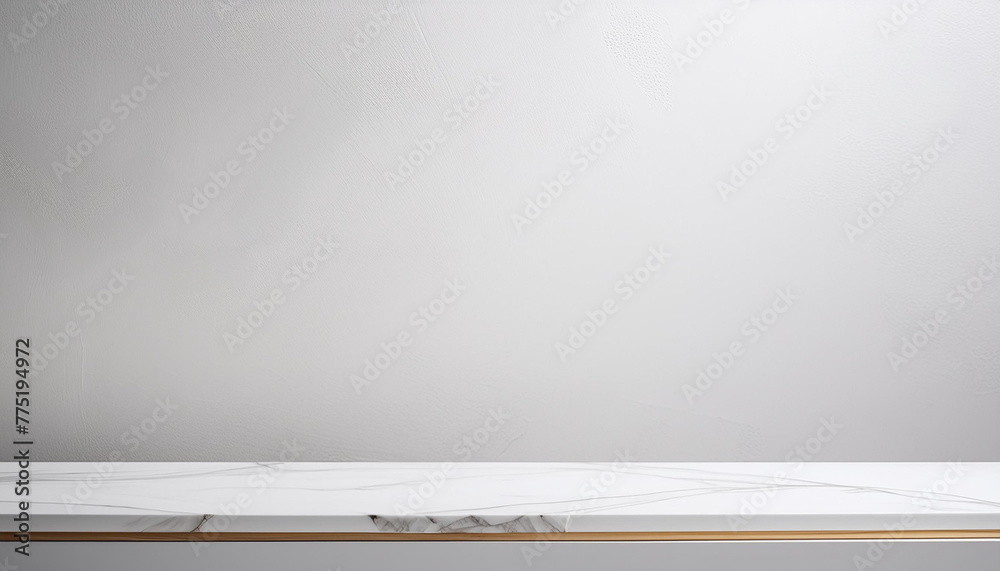 Obraz premium an empty marble table top for product montage