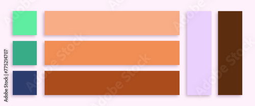 Earthy color palette for web/ social/ art/ fashion/ graphic/ design.	