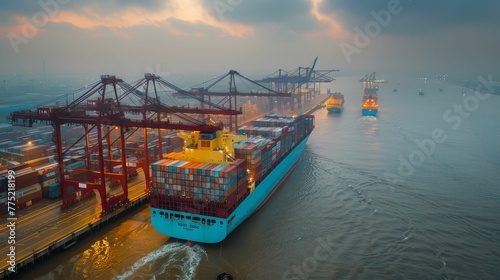 Big data analytics forecasting shipping trends, ahead of the wave photo