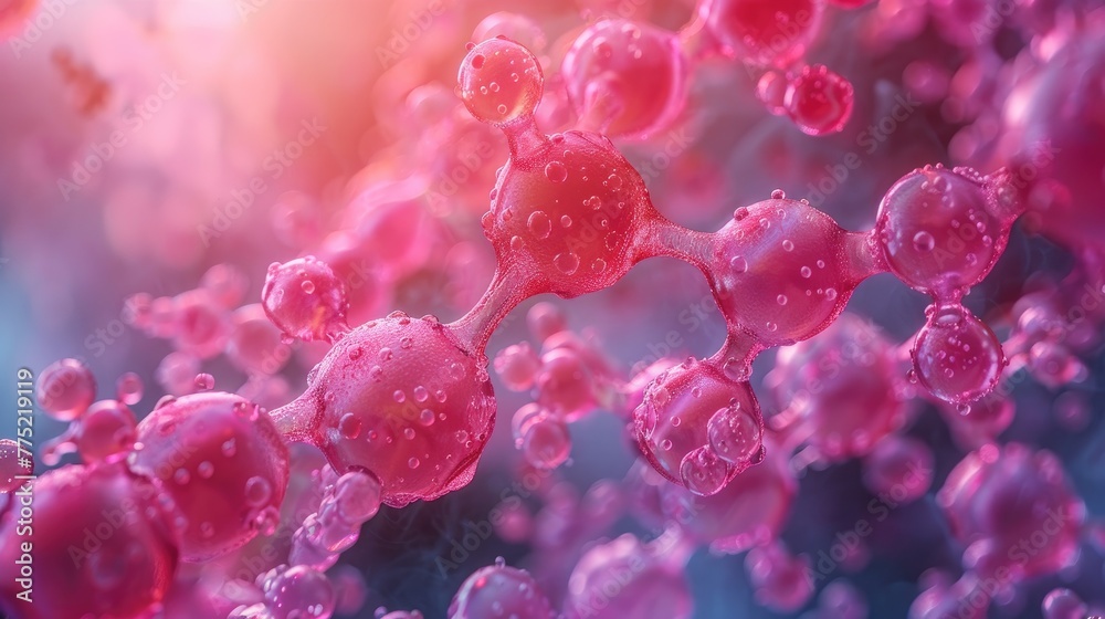 Nanotechnology in medicine, solid color background, 4k, ultra hd Nanotechnology in medicine, solid color background, 4k, ultra hd