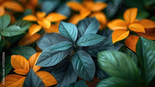Plants that can change their shape at will, solid color background, 4k, ultra hd