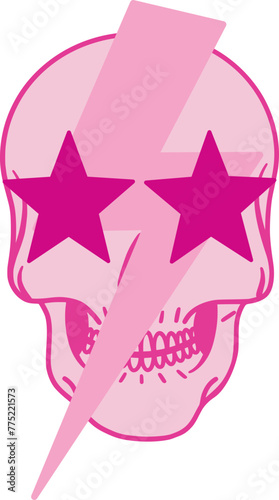Pink Skull
