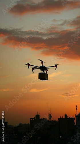 Drone-based delivery systems, sky-high service, new norms