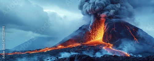 The anatomy of a volcano, natures fury explained photo