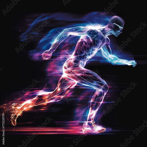 The physics of sports, motion and force in harmony photo
