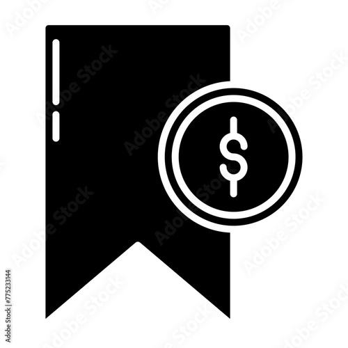 bookmark and money