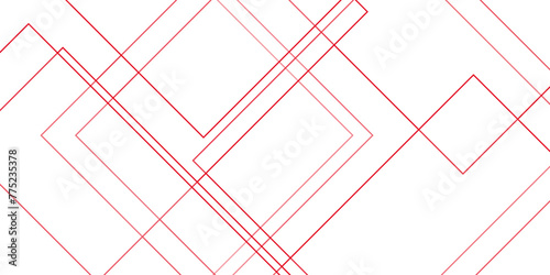 Abstract RED Stripes background design with layers of Geometric shapes. Geometric background with squares. Template for branding business ,wallpaper , banner, template.	