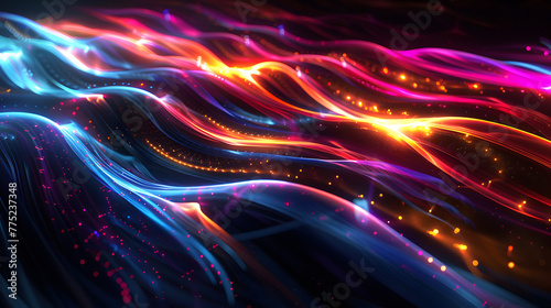 Luxury elegant background abstraction fabric. 3d illustration, 3d rendering.