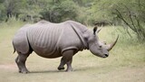 A Rhinoceros In A Safari Experience