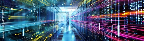 Virtualization in cloud data centers transforms servers into conduits of connectivity, pushing the boundaries of the digital realm