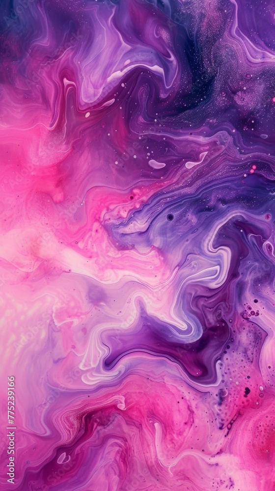 Abstract pink and purple marble texture