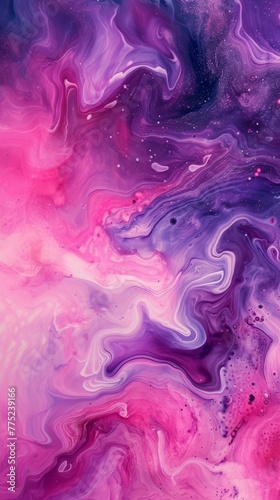 Abstract pink and purple marble texture