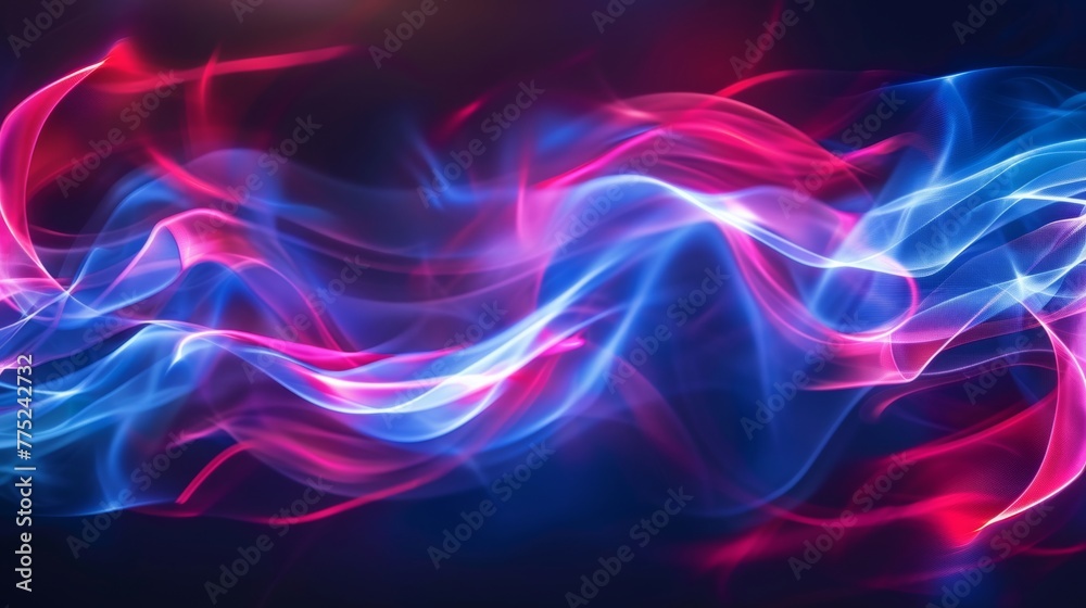 Abstract colorful light waves Abstract colorful light waves