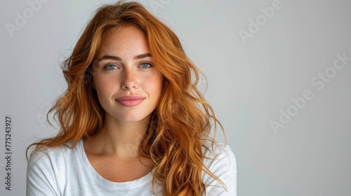 Smiling Woman in Black Jacket