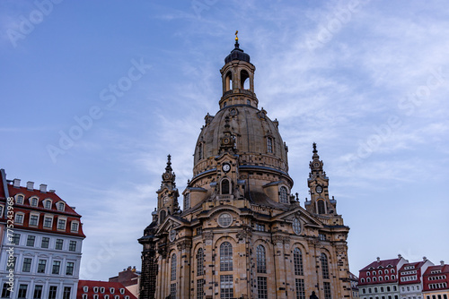 A short evening stroll through the beautiful historic city centre of Dresden - Saxony - Germany 