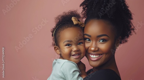 Woman Holding Child in Her Arms