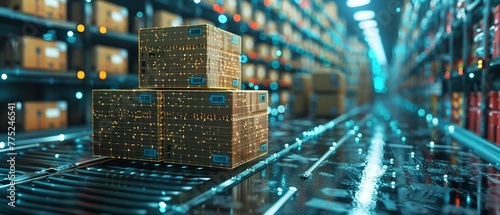 Optimizing supply chain management for ecommerce photo