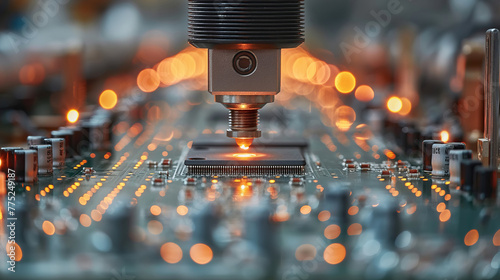 Automated manufacturing soldering and assembly pcb board