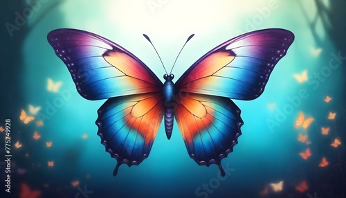 A colorful butterfly  (16) © Saadia