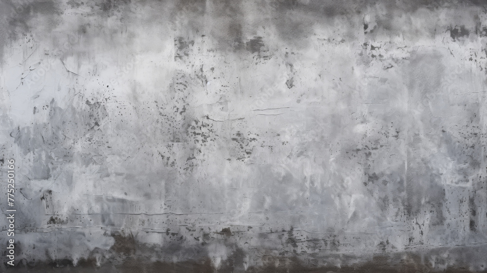 Fototapeta premium Gray concrete wall texture as background