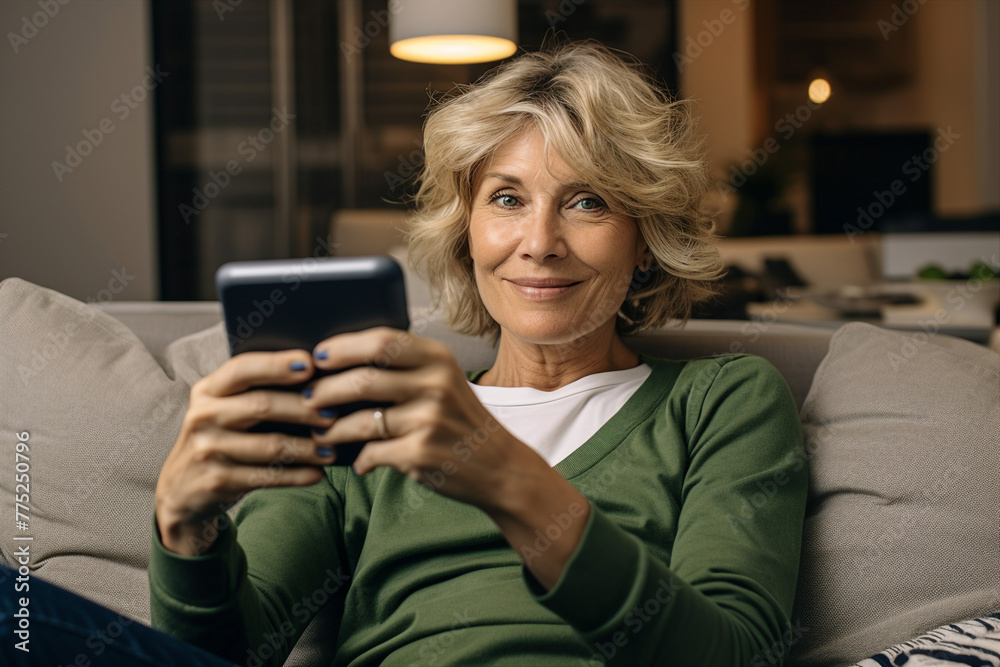 AI generated picture of person working remotely enjoying free time at home AI generated picture of person working remotely enjoying free time at home