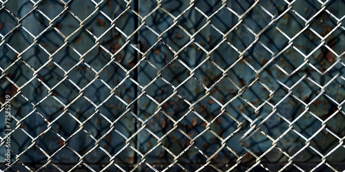 Free photo background with metallic fence texture