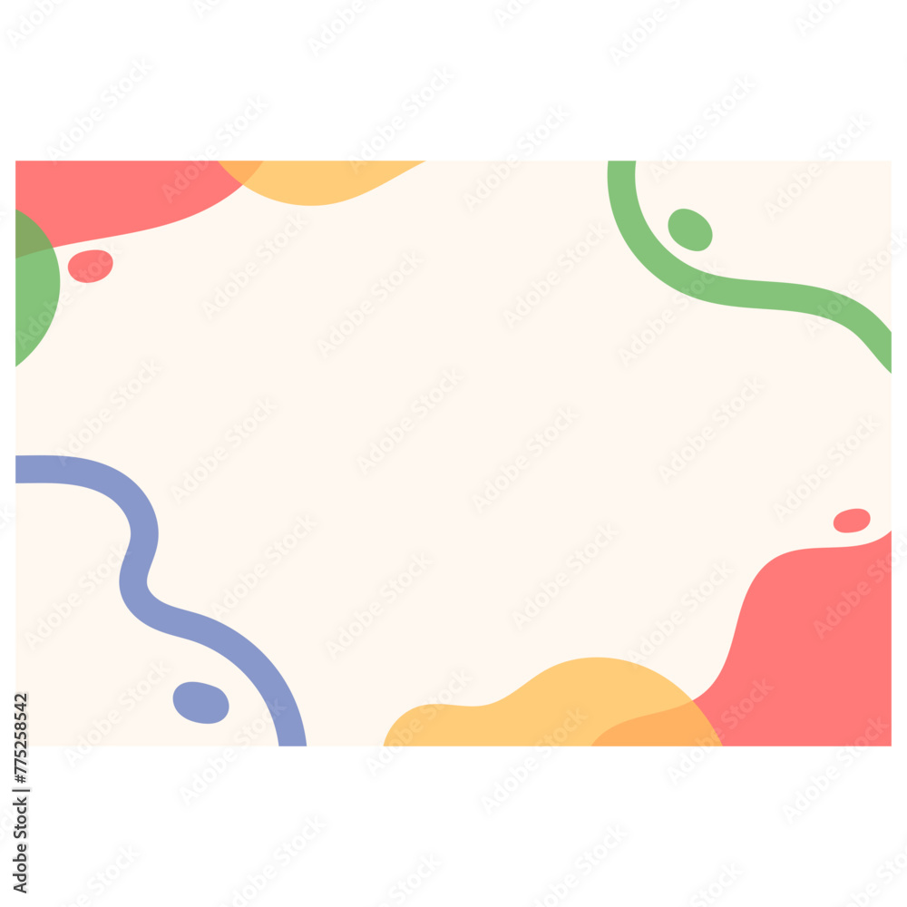 Fototapeta premium Abstract Shape Background