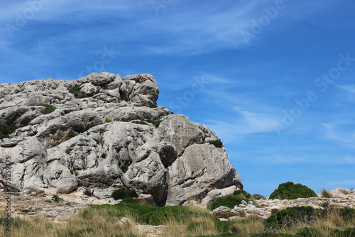 Rocks and stones located on the island of Majorca (Mallorca), Spain. © Tim