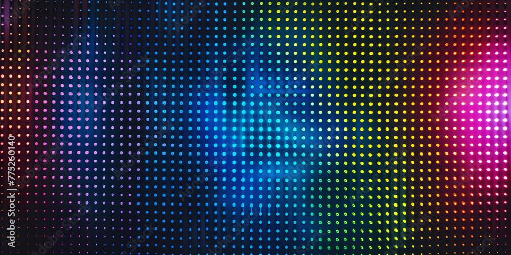 Вotted bright colored LED smd screen - close up background Вotted bright colored LED smd screen - close up background