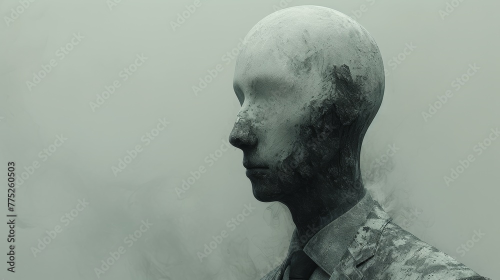 © labirint - Surreal portrait of a faceless man