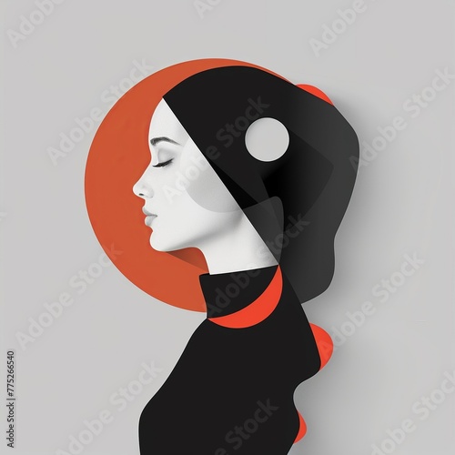 Craft an engaging visual representation symbolizing the progress and challenges faced by womens rights movements globally through a wormseye view Blend historical elements 