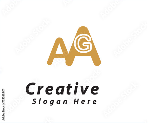 Taag hree Letter Logo Creative photo