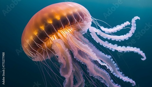 a-jellyfish-with-tentacles-that-sparkle-in-the-sea-upscaled_7 2 © Sajjab