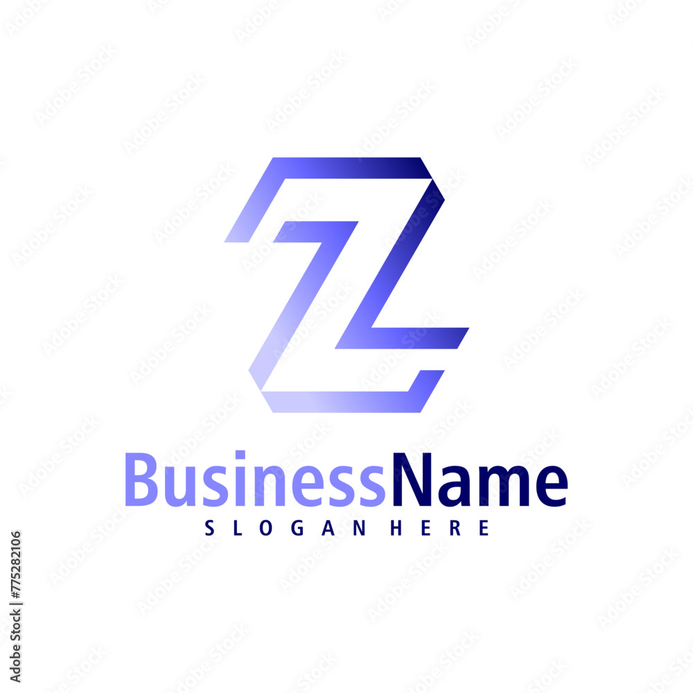 Letter Z logo design vector. Creative Initial Z logo concepts template Letter Z logo design vector. Creative Initial Z logo concepts template