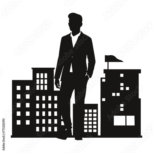 Urban Planner Silhouette