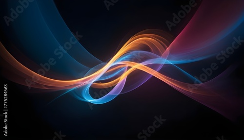 Combining light and aerial movements to form a unique abstract posture of light motion with rich color rendering.