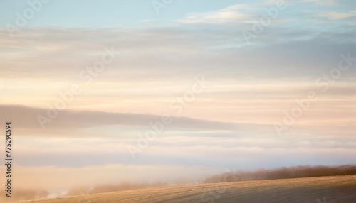 an abstract background conveying the serenity of an early spring morning with soft pastel colors gentle gradients and a calm soothing composition