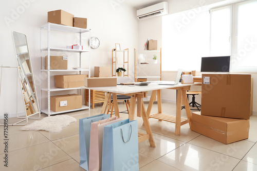 Interior of online warehous...