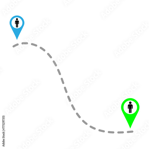 Map and location symbols