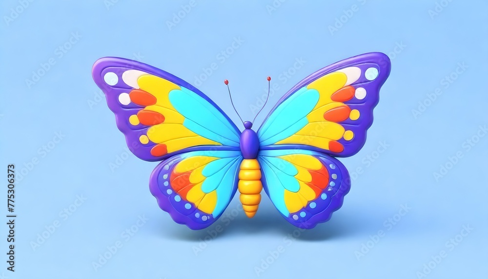 A colorful butterfly  (132)
