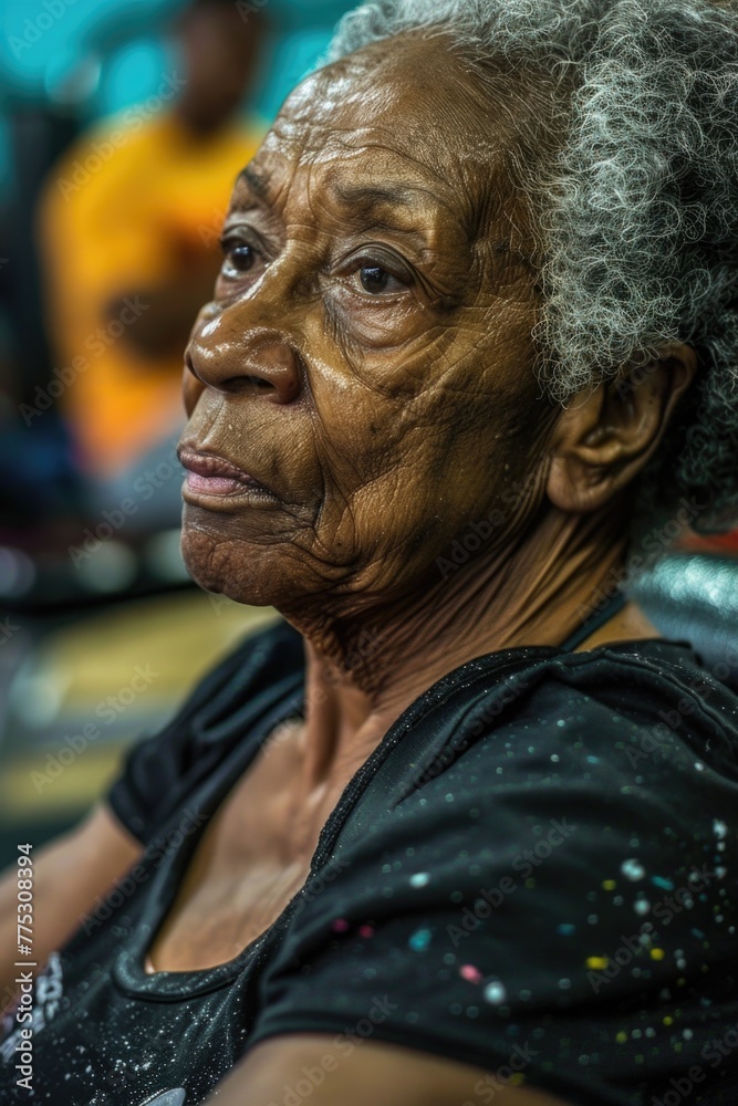 An older woman sitting in a chair, contemplating life. Suitable for lifestyle and retirement concepts An older woman sitting in a chair, contemplating life. Suitable for lifestyle and retirement concepts