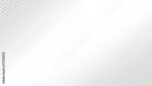 Simple and clean circular dots geometrical professional White and Black color background photo