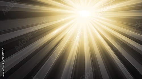 Light ray backgrounds, Sun ray background. Radial beam sunrise or sunset light retro design illustration. Light sunburst glowing background. 