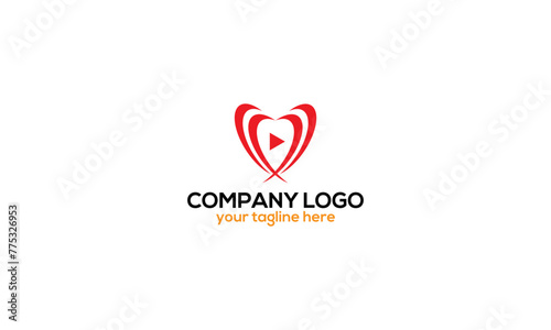 Creative modern entartainment logo design. photo