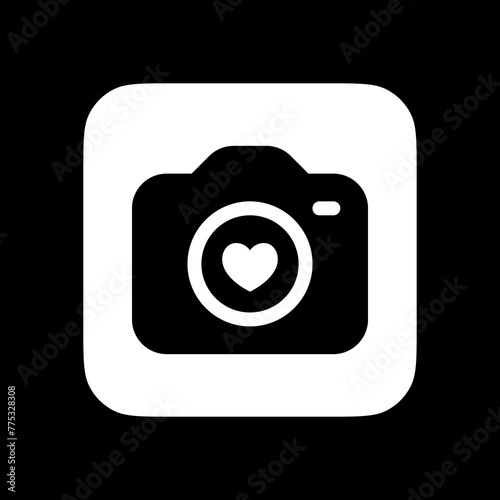 Editable wedding photography vector icon. Wedding, valentine, love, celebration. Part of a big icon set family. Perfect for web and app interfaces, presentations, infographics, etc