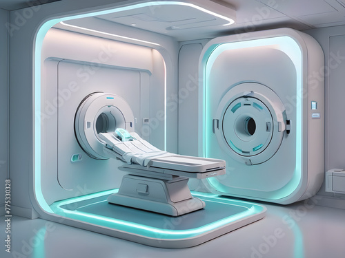 Computed Tomography (CT) and Magnetic Resonance Imaging (MRI) Comprehensive Diagnostic Tools for Medical Imaging photo