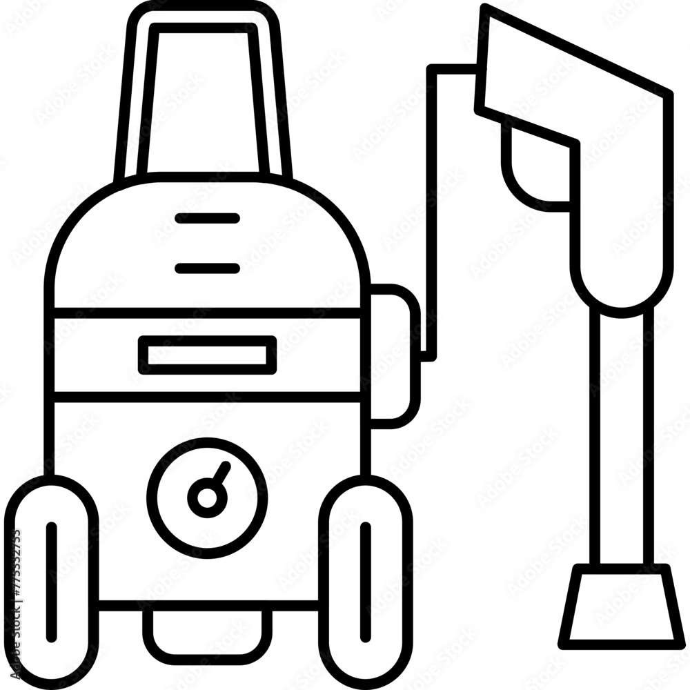 Fototapeta premium Power Wash Icon