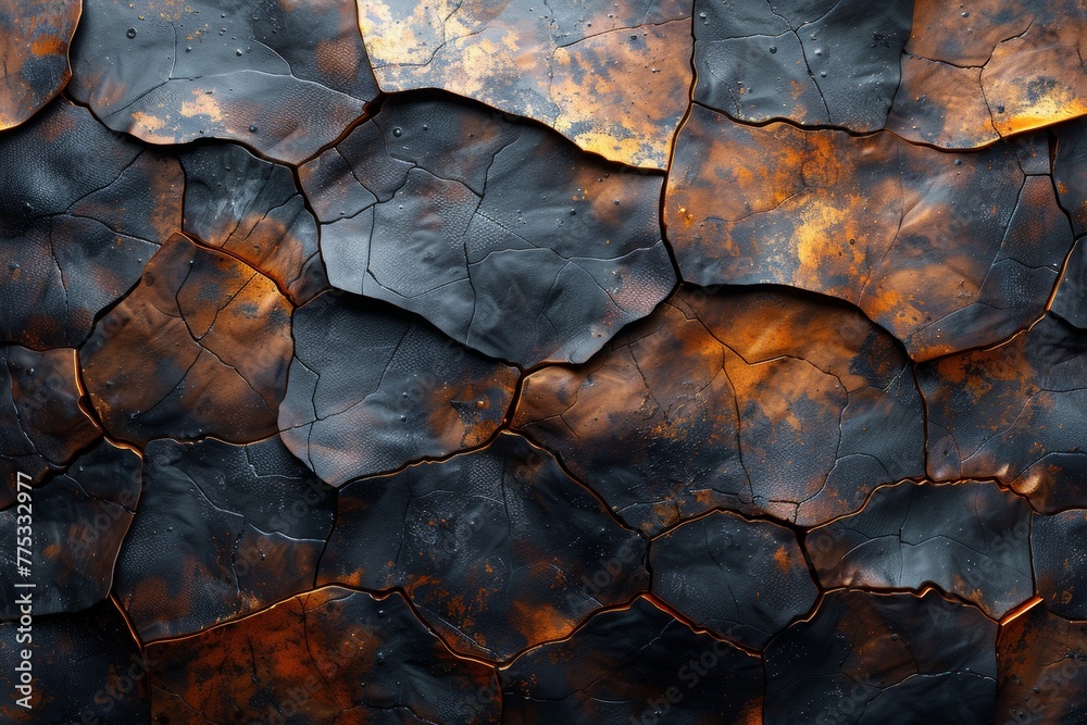 Fototapeta premium Hammered Texture Background 